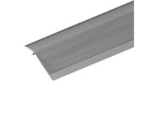 Banda de Umbral for Rampas de Puertas de 4 cm de Ancho, Diferencia de Altura de 1 a 4.5 cm Perfil de Transición de Aluminio for Puertas y Sillas de Ruedas(Gray,47.2x1.6in/120x4.1cm)