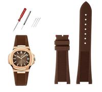 Banda de vigilancia de fluorosilicona de calidad para deportivo Elegante Nautilus Series 5711/5712/5980 Masilla de correa de reloj impermeable