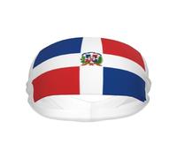 Banda Deportiva con Banderas Nacionales De República Dominicana para Mujer Y Hombre: Banda Antideslizante Que Absorbe La Humedad para Correr Yoga Entrenamientos Fitness Y Gimnasio