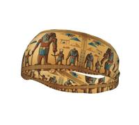 Banda deportiva decorativa para el sudor YYHWHJDE de la serie de tribu del antiguo Egipto para hombres y mujeres