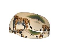 Banda deportiva decorativa para el sudor YYHWHJDE Madre e hijo jirafa Diademas para hombres y mujeres