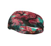 Banda deportiva para el sudor con patrón único de Elysium para jardín, ligera, no tensa, para correr y hacer ejercicio al aire libre