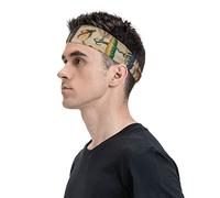 Banda deportiva para el sudor para diademas múltiples unisex diademas para entrenamiento de sudor
