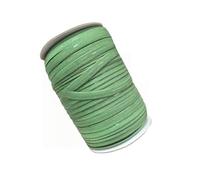 Banda elástica antideslizante, 0,4 pulgadas x 20 yardas, color de piel, banda elástica de silicona y poliéster, agarre de silicona for accesorios de ropa, pelucas(Grass Green)