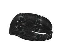 Banda elástica antideslizante para el cabello con ventana rota, elástica, suave, deportiva, yoga, maquillaje