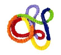Banda elástica cooperativa, Cuerda elástica cooperativa, Accesorio de Ejercicio de Movimiento dinámico multijugador portátil for gimnasios de niños y niñas(4m)