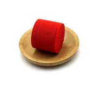 Banda elástica de 5 metros de ancho, 4cm de color, correas decorativas elásticas para accesorios de costura Diy Garmen, Rojo, 40mm