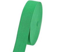 Banda elástica de Color, artesanía de costura de goma de alta elasticidad for decoración de encaje del hogar, accesorios de ropa(Grass green,20Meters)
