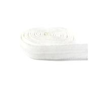 Banda elástica de silicona de 10 mm para correas de sujetador y ropa interior, accesorios de costura,Blanco,5 metros