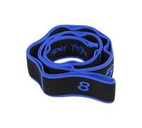 Banda elástica de tensión - 90 x 4 x 1 cm - 66 g - Ergonómico Anti-Slip Grip - 8 Level Stretching Ejercise Rope - Strength Training Resistance Band - Yoga Pilates Fitness Tool For Women Girls