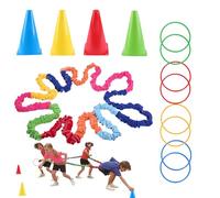 Banda elástica elástica: banda de ejercicio de resistencia duradera, estiramiento funcional y entrenamiento de fuerza | Banda de acondicionamiento físico multipropósito, accesorio de entrenamiento por