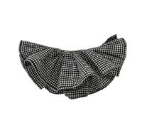 Banda elástica femenina para el cabello con diadema única de encaje de doble capa, accesorios grandes para el cabello para mujer
