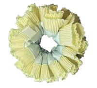 Banda elástica femenina para el cabello con diadema única de encaje de doble capa, accesorios grandes para el cabello para mujer, elásticos versátiles