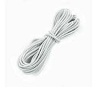 Banda elástica multicolor de 4,0 mm, 5/10/20 m, redonda, para cabello, para sombreros, con cordón, para ropa, con resorte, para coser al bies, color B, 4,0 mm, 5 metros (1 rollo)