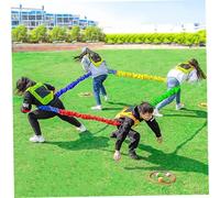 Banda elástica para niños, banda de resistencia colorida de 9, 84 pies para juegos grupales, clases de educación física y actividades sensoriales, decoración del hogar