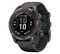 Banda Fenix 7, Gris/Negro, 47mm, Pro Sapphire Solar