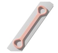 Banda Figura 8 Banda elástica de Silicona for Yoga y Deporte, con Tensor 8 Puntos, Espalda Abierta Soporte for Hombros. Ideal for Gimnasio hogar(Pink 20LB)