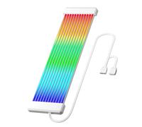 Banda LED genérica - Iluminación por cable de neón Argb 24 pines | 108 perlas luminosas para tarjeta Gpu, monitor de ordenador, oficina, sala de juegos, tecnología de oficina, aficionados, decoración