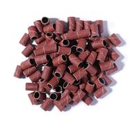 Banda lijadora uñas Máquina for uñas, brocas for el cuidado de los pies, pulido, manicura, quitaesmalte de gel, herramientas de repuesto, cortador para Pulir(180 Grit 100pcs)
