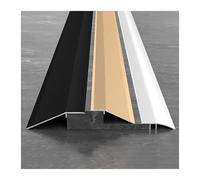 Banda metálica plana divisoria, Tira de transición piso aluminio 42-100 mm ancho(Bright Silver,W42MM)