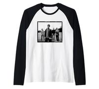 Banda Oasis Liam & Noel Gallagher por Michael Robert Williams Camiseta Manga Raglan