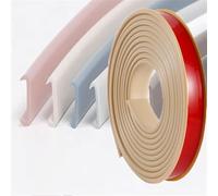 Banda para bordes de muebles en forma de U, Bandas de borde autoadhesivas la TPE forma U for protección los muebles multicolor 9-40m m 5M(Beige,20mm)