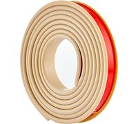 Banda para bordes de muebles en forma de U, Bandas de borde TPE en forma U 5 m, autoadhesivas, multicolores, varios tamaños(Beige,40mm)
