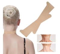 Banda para el cuello antiarrugas, placa de elevación elástica, adhesivo flexible para la piel con función reafirmante, cuello reutilizable más suave para fijar la cara y el cuidado del cuello para