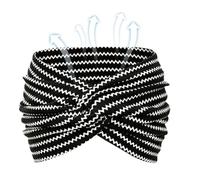 Banda para el pelo Boho - Diadema elástica a la moda - Banda con nudo para amantes de casual boda festival música al aire libre eventos