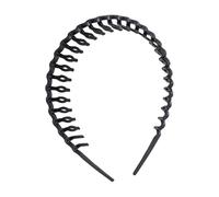 Banda para el pelo con dientes - Banda ondulada de resina con dientes antideslizantes - Vendaje antideslizante de resina accesorio de moda para hombre mujer niña