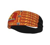 Banda para el pelo con la bandera de la República de Venecia (1659-1675). Banda para el pelo antideslizante y absorbente para hombre y mujer, ideal para gimnasio, baloncesto, yoga.