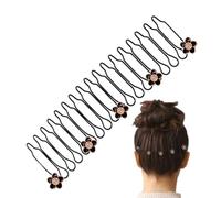 Banda para el pelo para el flequillo, parte trasera de la banda para el pelo - Elástico peinado Fixer Headband - Suministros de para peinados para citas, deportes, playa, pen