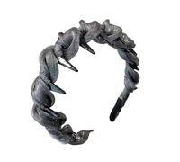 Banda para el pelo sin deslizamiento con dientes, diadema de agarre cómodo, exquisita estética, para mujer, accesorio de estilo seguro para uso diario, 5,31 pulgadas