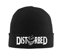 Banda perturbada Red Eye Pinia Pon metai Sombrero cálido de Calavera para Hombres Gorra Tejida Sombrero de Punto