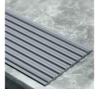 Banda protectora para escalones de una sola carrera Impermeable y antideslizante Apta para entornos interiores y exteriores(Gray,6cm)