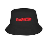 Banda Punk de Heavy Metal Bucket Hats for Girl Travel Bob Hat for Camping Caps