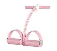 Banda resistencia del pedal con asas | Dispositivo Resistencia Pedal Multifuncional 6 Tubos con Pantalla Digital HD y Anuncio Voz | Extractor pedales yoga elásticos para estiramiento cuerpo completo