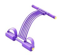 Banda Resistencia Pedal | Entrenador Abdominal de 10 Tubos Ejercicio | Cuerda De Tensión para Ejercicio De Core - para Mujeres Adultos Atletas Principiantes y Avanzados Gimnasio en Casa Oficina Hotel