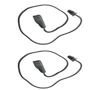 Banda Sujeción para Maletero Compatible Con Ford Para Focus Mk2 2004 2005 2006 2007 2008 2009 2010 2011 Reparación Cubierta Bandeja Trasera Maletero(2pcs)