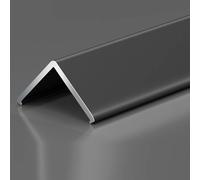 Banda umbral autoadhesiva de aleación de aluminio espesada de alta calidad, diseñada como banda de transición for conectar juntas de suelo, con una longitud de 1 metro.(Black,W-10MM)