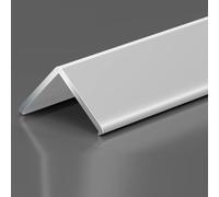 Banda umbral autoadhesiva de aleación de aluminio espesada de alta calidad, diseñada como banda de transición for conectar juntas de suelo, con una longitud de 1 metro.(White,W-20MM)