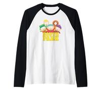 Banda vintage de South Park Camiseta Manga Raglan