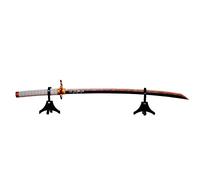 Bandai 183803 Figura Demon Slayer Proplica Kyojuro Nichirin Sword, 95 cm, Multicolor, BAS61443