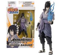 BANDAI 36902 Anime Heroes-Naruto 15cm Uchiha Sasuke-Figuras de acci n