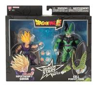 BANDAI 37179 - Juego de 2 Figuras de dragón (17 cm, Juego de Batalla de 2 Figuras de Juguete Infantil de 4 años y más
