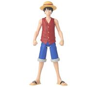 Bandai - Anime Heroes - Figura Anime Heroes Mega 30 cm Luffy - Figura articulada Grande Luffy - Licencia Oficial de One Piece - Juguete Infantil de 4 años y + - 38331