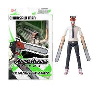 BANDAI Anime Heroes Figura-Chainsaw Man, 17 cm, Multicolor, 37026