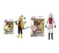 BANDAI - Anime Heroes: Naruto Uzumaki en Modo Ermitaño Rikudo (Sage of Six Paths Mode) y Sakura Haruno - Figuras de 17 cm