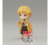 BANDAI - Banpresto BP18603 Figura Q Posket Zenitsu Demon Slayer: Kimetsu No Yaiba 7 cm, Multicolor