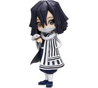 BANDAI - Banpresto - Figura Q Posket Obanai Iguro Demon Slayer, Kimetsu No Yaiba, 14 cm, BP18832, Multicolor
